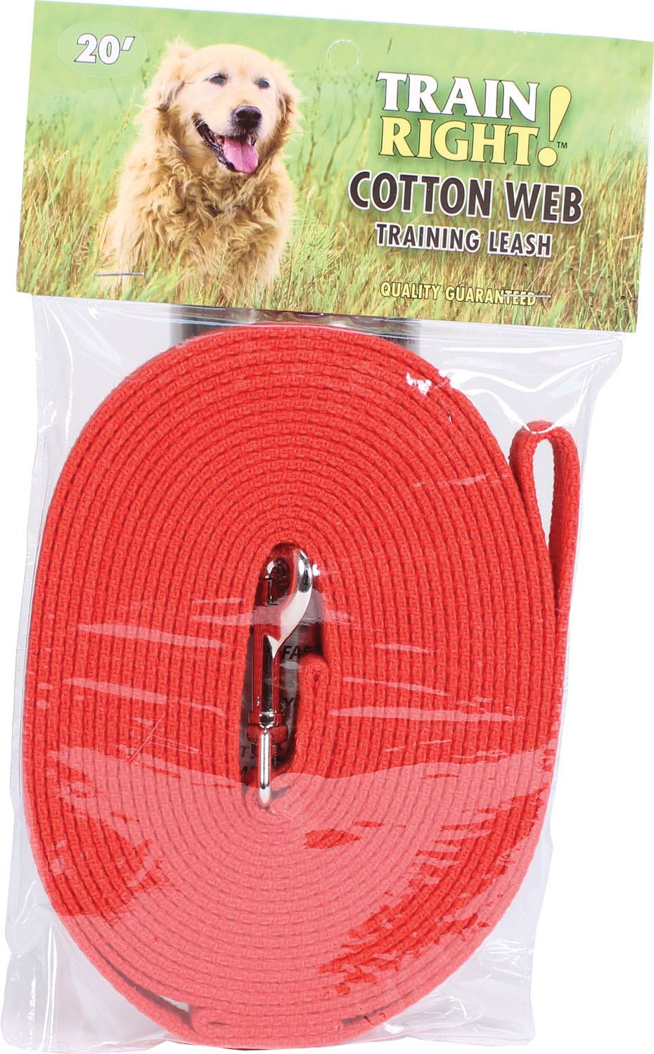 Train Right! Cotton Web Training Leash