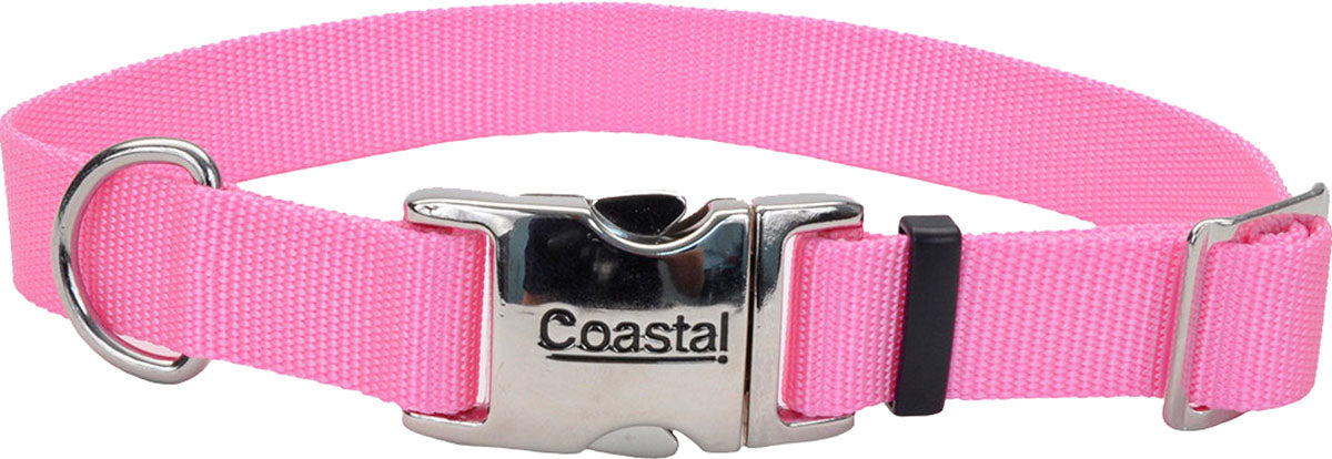 Adjustable Dog Collar W/ Metal Buckle