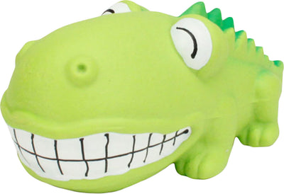 Rascals Big Head Alligator Grunt Dog Toys