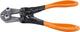 Dare 2 Slot Fence Splice Tool, 12 IN, orange and black pliers with metal jaws and adjustment bolts, close-up view