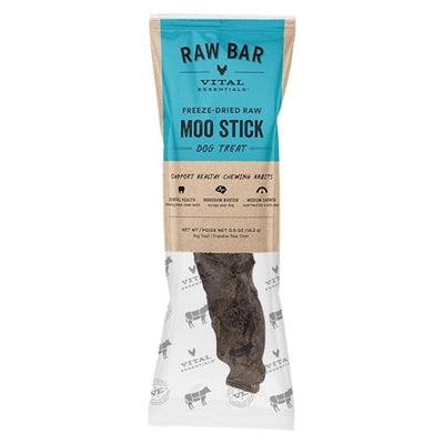 Vital Essentials Freeze-Dried Raw Moo Stick Dog Treat and Natural Chew, 1 Pack