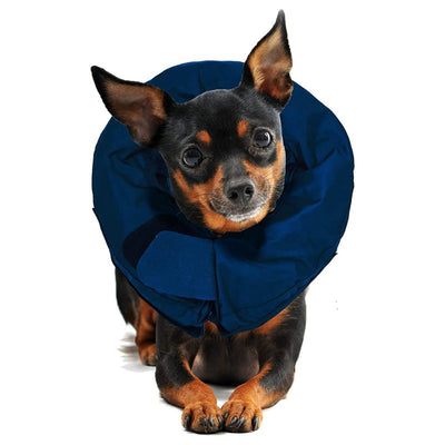 Vet Worthy Pet Soft Collar for Dogs - Protective Inflatable Dog Collar for Wound Care, Post Surgery, Skin Rashes - Surgery Recovery Collar for Dogs to Prevent Licking, Scratching, and Biting - XL