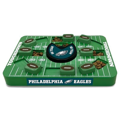 Pets First NFL Philadelphia Eagles Treat Puzzle Dog Toy, Large