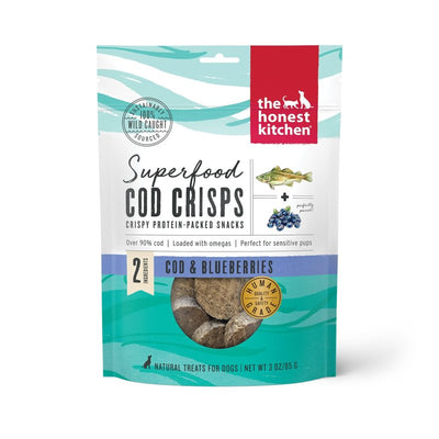 The Honest Kitchen Superfood Cod Crisps: Cod & Blueberry, 3 oz