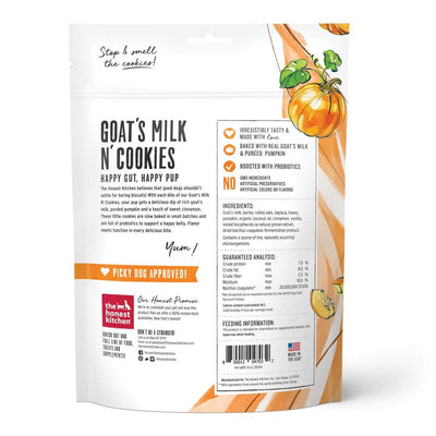 The Honest Kitchen Goat's Milk N' Cookies: Slow Baked with Pumpkin, 8 oz Bag