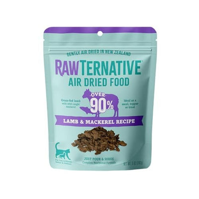Grandma Mae's Country Naturals RawTernative Air-Dried Cat Food, Lamb & Mackerel Recipe, 5 oz