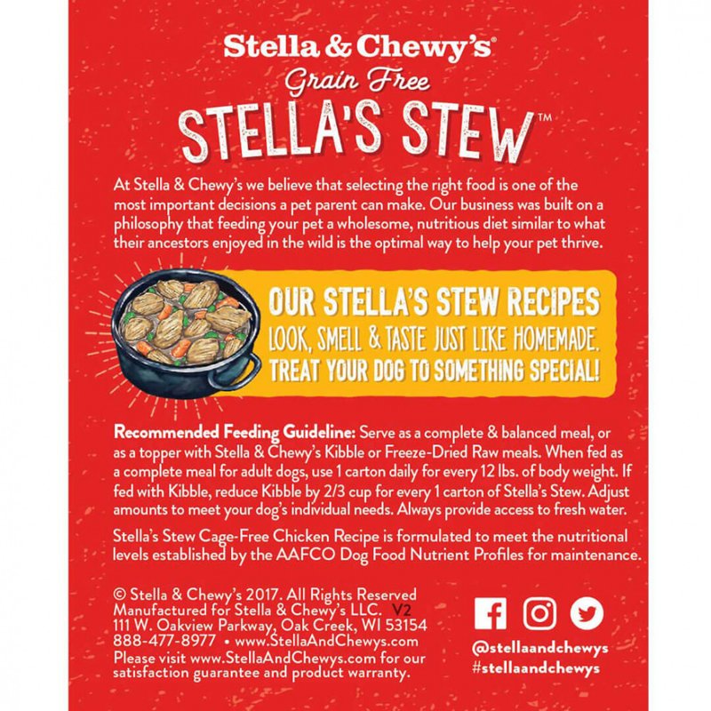 Stella's Stew - Cage-Free Chicken Stew