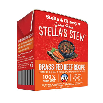 Stella & Chewy's Stella's Stew Grass-Fed Beef Recipe Wet Dog Food (Pack of 12)