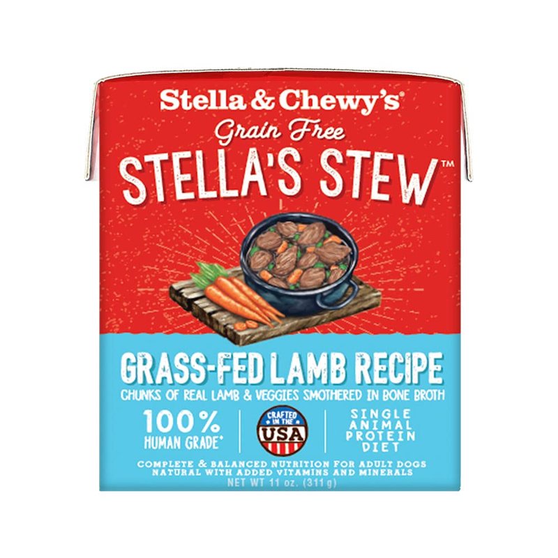 Stella & Chewy's Stella's Stew Grass-Fed Lamb Recipe Wet Dog Food