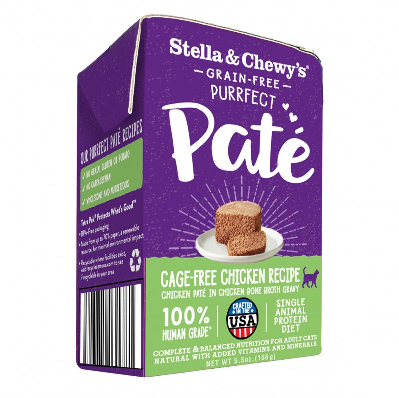 Stella & Chewy's Purrfect Pate Cage-Free Chicken Recipe Wet Cat Food