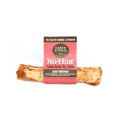Earth Animal No-Hide Salmon Rolls Dog Chew, 7 in (Medium)