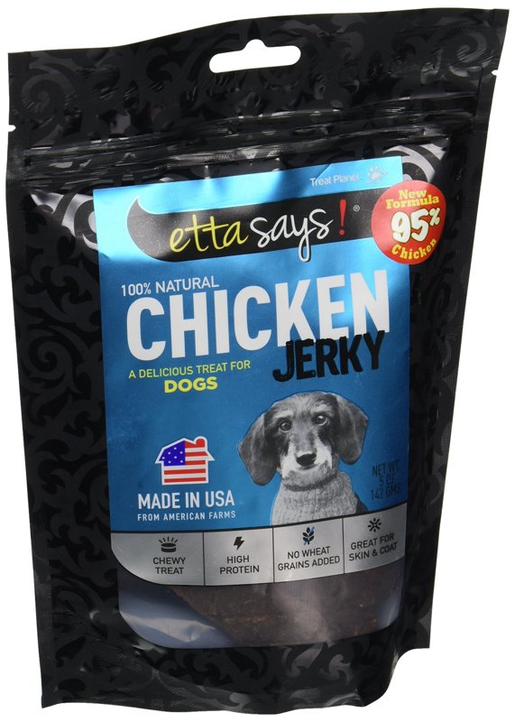 Etta Says! USA All Natural Chicken Jerky for Dogs 5 oz