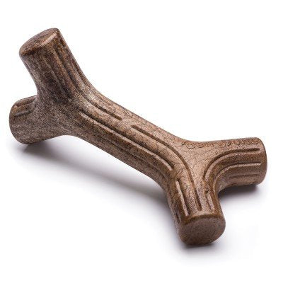 Benebone Maplestick Durable Dog Chew Toy for Aggressive Chewers, Real Maplewood, Made in USA, Large