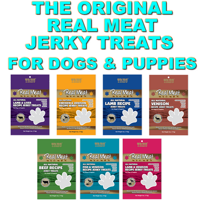 The Real Meat Company Lamb & Liver Jerky Dog Treats, 4 oz