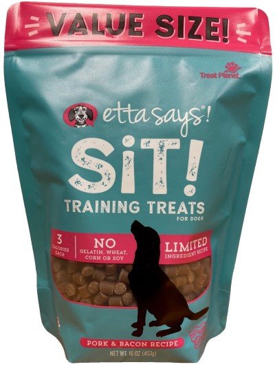 etta says! Training Treats - All Natural Pork and Bacon Soft Treats for Dogs - Made in The USA (16 Oz Pack of 1)