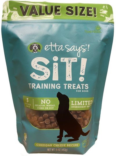 etta says! Training Treats - All Natural Cheese Soft Treats for Dogs - Made in The USA (16 Oz Pack of 1)