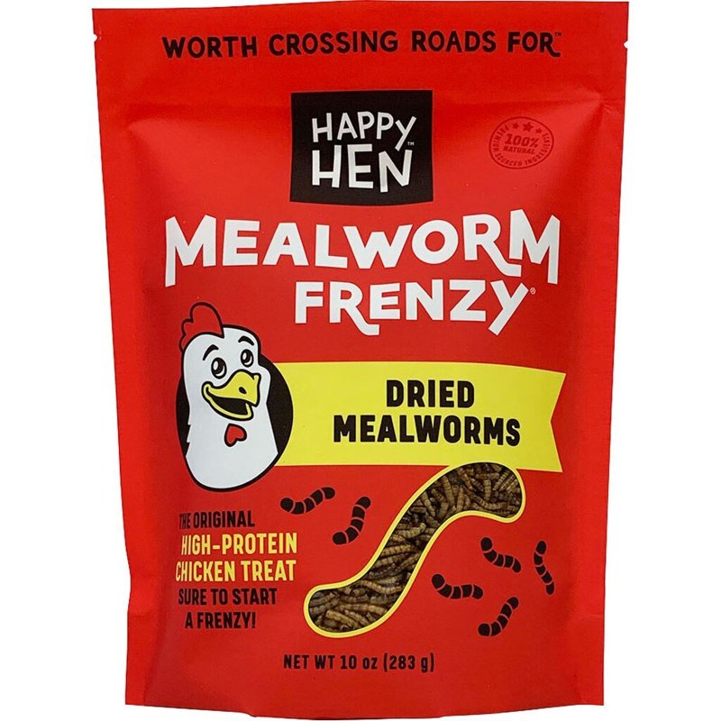 Happy Hen Treats Mealworm Frenzy, 10-Ounce