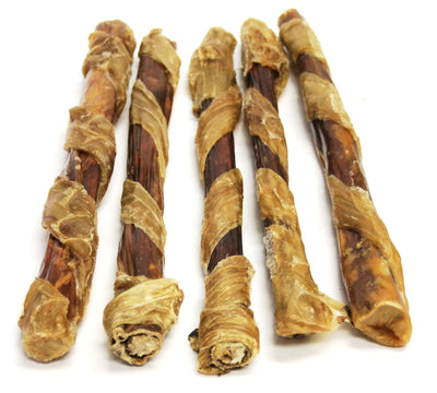 Natural Dog Company Tremenda Chewy Bully Stick Soft Chewable Dog Treat