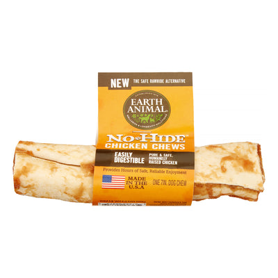 Earth Animal No-Hide Chicken Rolls Dog Chew, 7 in (Medium)