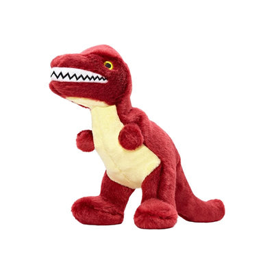 Fluff & Tuff, Tiny T-Rex Plush Dog Toy, Small, 8"