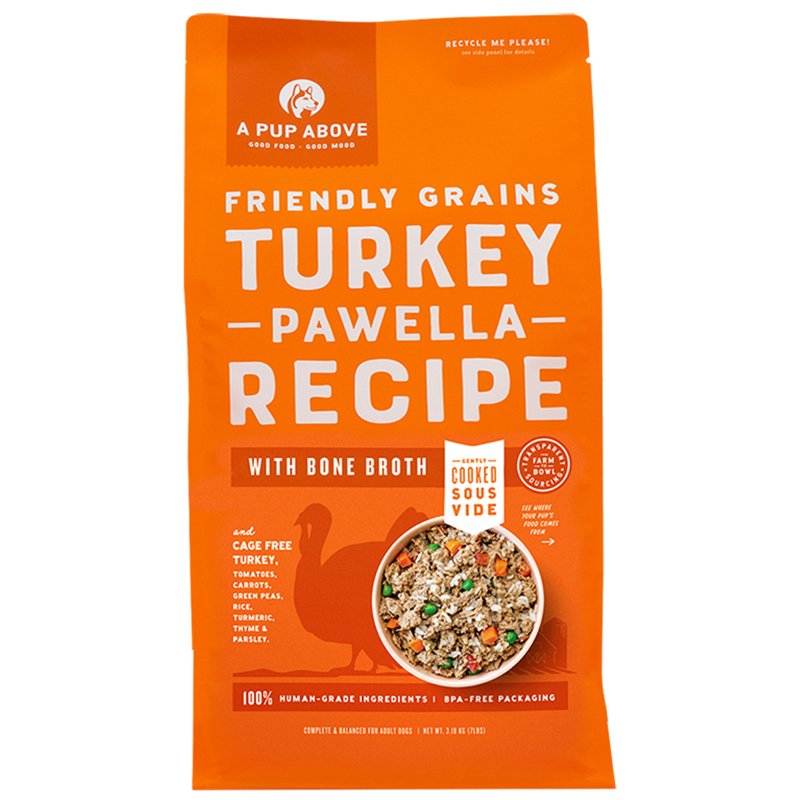 A Pup Above Turkey Pawella Recipe Dog Food, 48 OZ