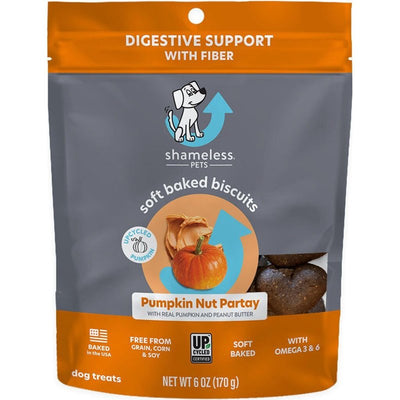 Shameless Pets Pumpkin Nut Par-Tay Soft-Baked Biscuit, 6 OZ