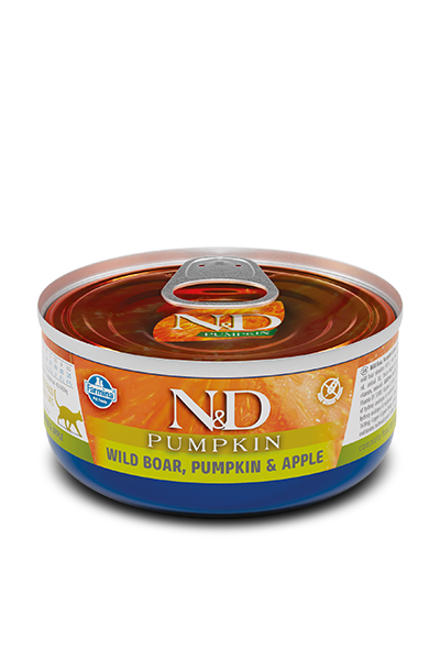 Farmina N&D Pumpkin Boar & Apple Wet Cat Food, 2.8 oz