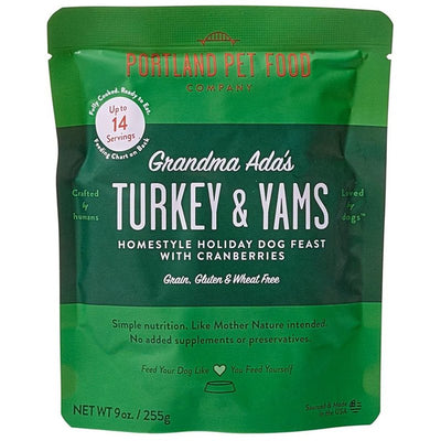 PORTLAND PET FOOD COMPANY Grandma Ada's Turkey & Yams Dog Feast, 9 OZ