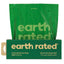 Earth Rated Dog Poop Bags, Thick Grab and Go Single Roll, Ideal for Backyard Pickups, Unscented, 300 Bags