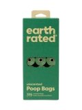 Earth Rated Dog Poop Bags, Guaranteed Leakproof and Extra Thick Waste Bag Single Refill Rolls for Dogs, Unscented, 315 Count