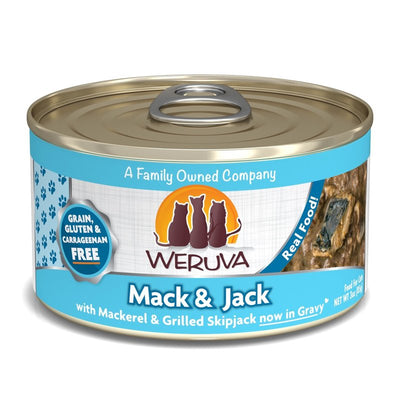 Weruva International 784115 Mack And Jack Cat Food (24 Pack), 3 Oz