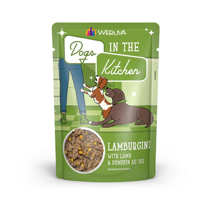 Weruva Dogs in the Kitchen Lamburgini Wet Dog Food, 2.8 oz Pouch