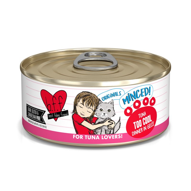 Best Feline Friend, Canned Cat Food, Tuna Too Cool, 5.5 oz