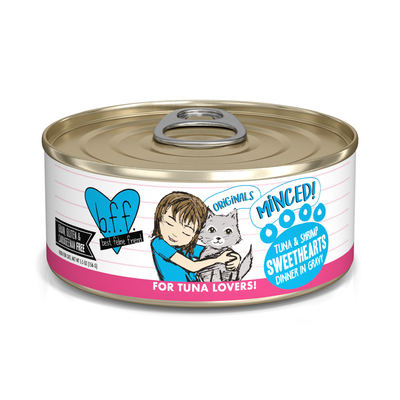 Weruva BFF Tuna & Shrimp Sweethearts Wet Cat Food, 5 oz