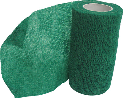 Animal Supplies Wrap-It-Up Self-Adhering Vet Wrap, Green, 4 in x 5 yd