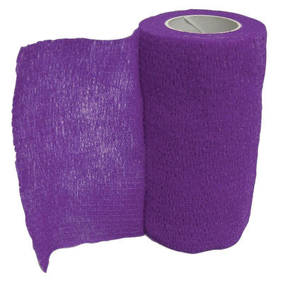 Animal Supplies International 079075 ional Wrap-It-Up Flexible Bandage, 4" X 5 Yd, Purple