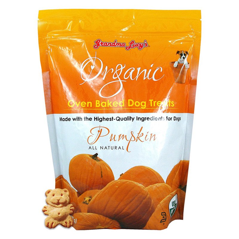 Grandma Lucy's - Organic Baked Dog Treats - Pumpkin - 14Oz