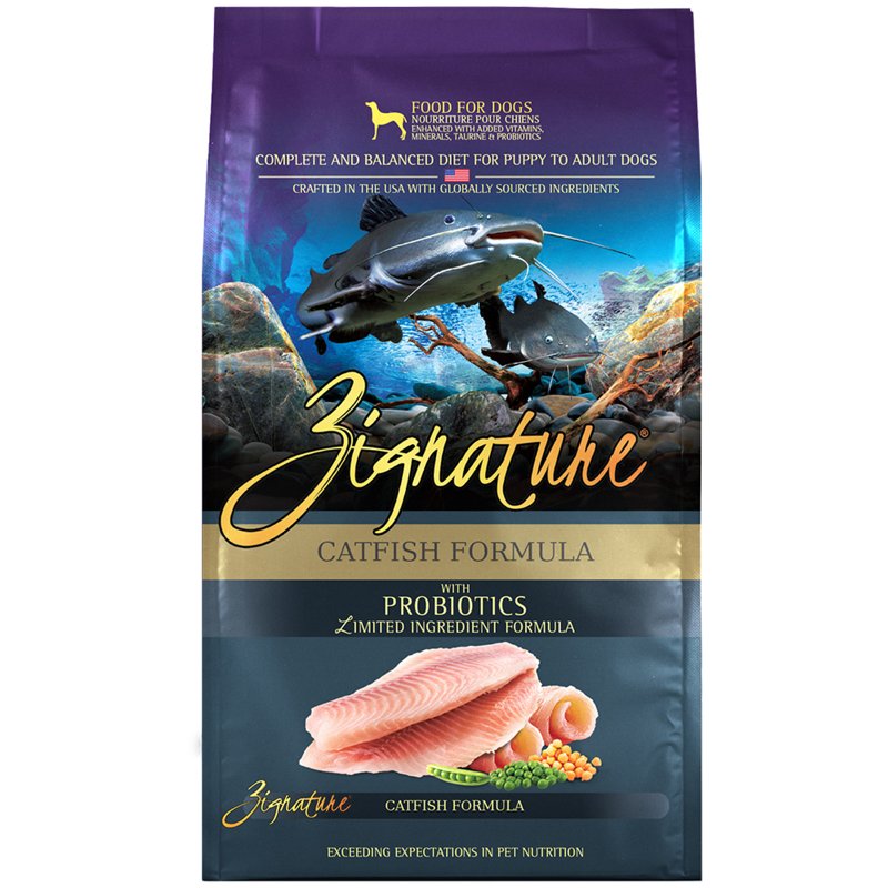 Zignature Catfish Limited Ingredient Formula Formula Dry Dog Food 4lb