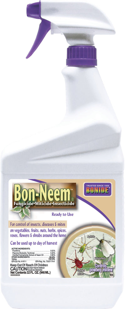 Bonide Bon-Neem Fungicide Miticide Insect Rtu
