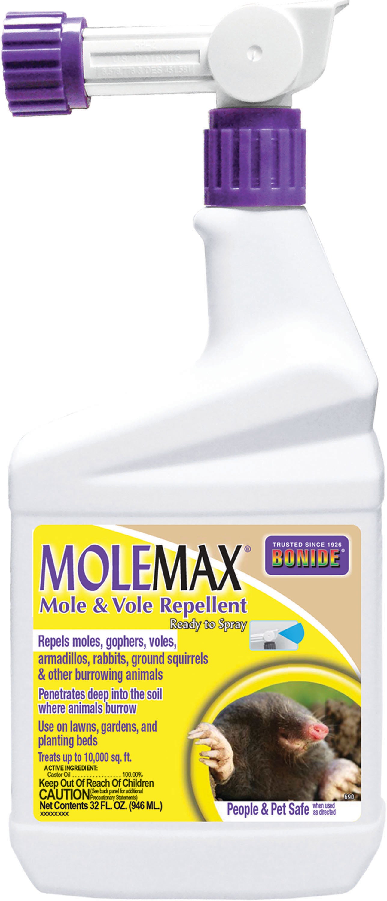 Bonide Molemax Mole & Vole Repellent Rts