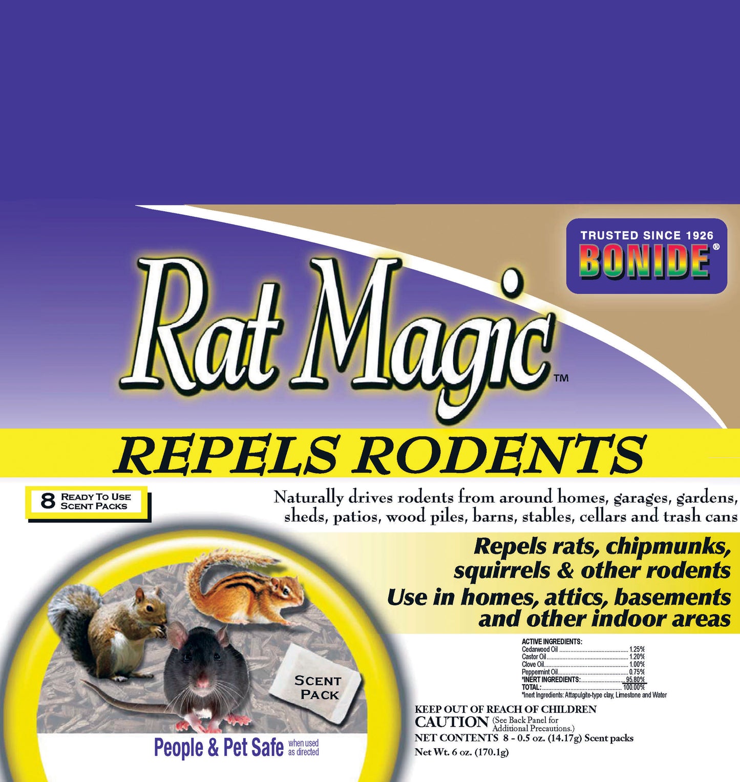 Bonide Rat Magic Scent Packs