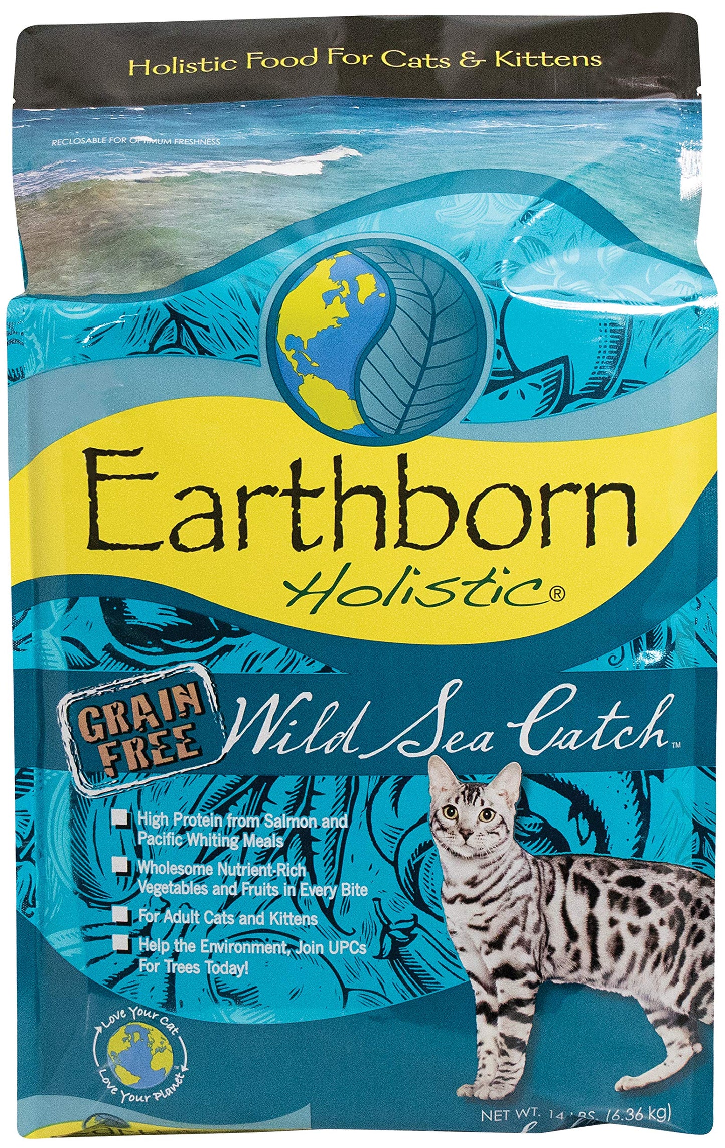 Earthborn Wild Sea Catch Feline 14 lbs