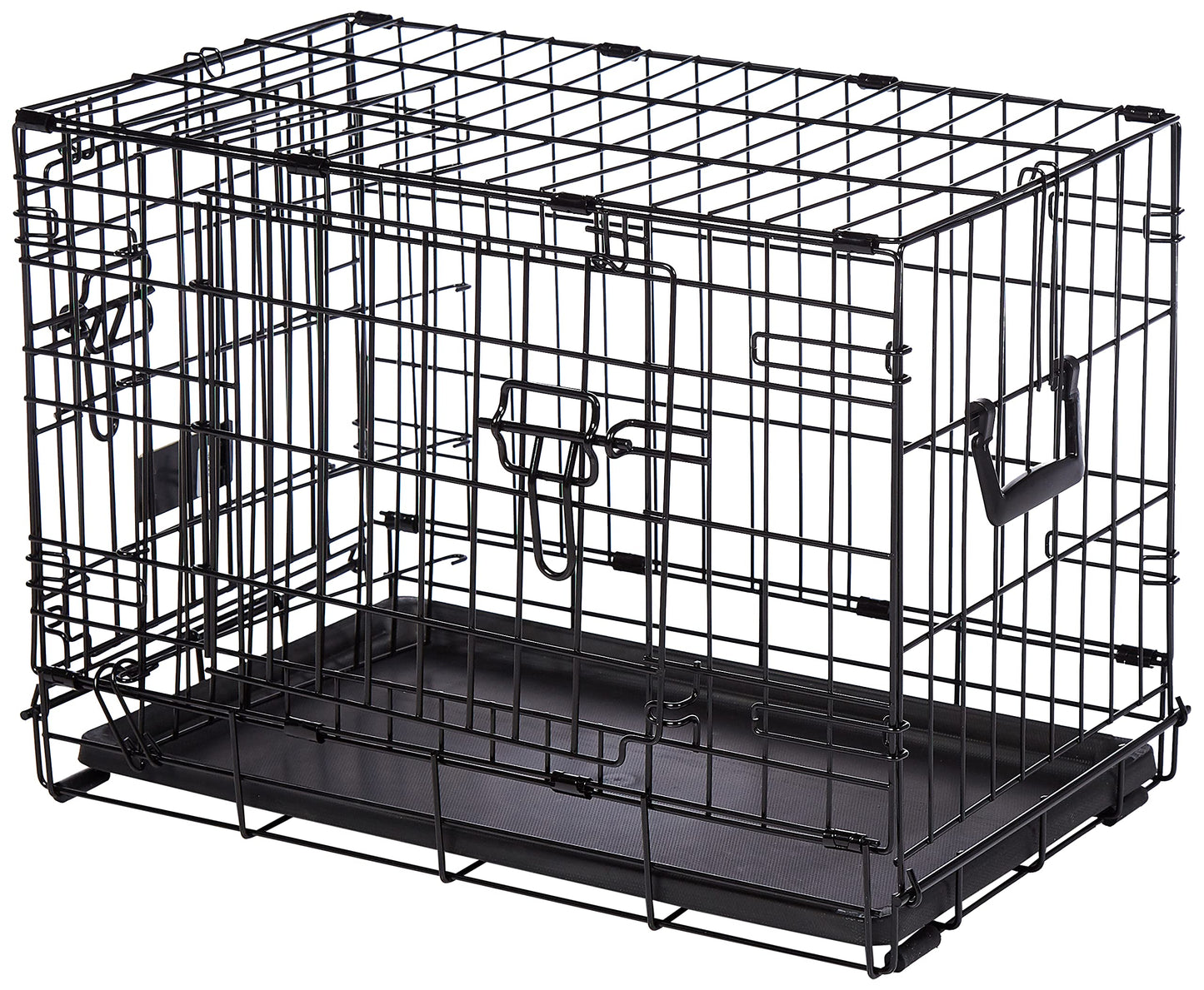 Midwest Container 36" Contour DBL Door Dog Crate, Multicolor (027773022053)