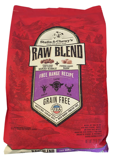 Stella & Chewy's, Raw Blend Free Range Recipe Dry Dog Food, 22 Pound