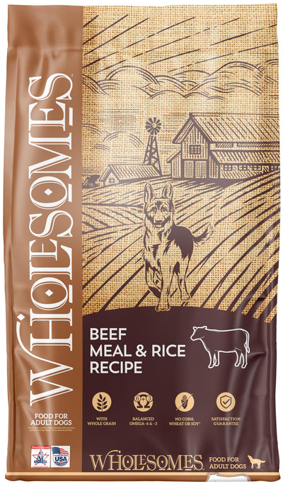 SportMix Wholesomes Beef Meal & Rice Formula - 40lb.