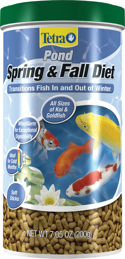 Tetra Pond Spring & Fall Diet Fish Food Sticks