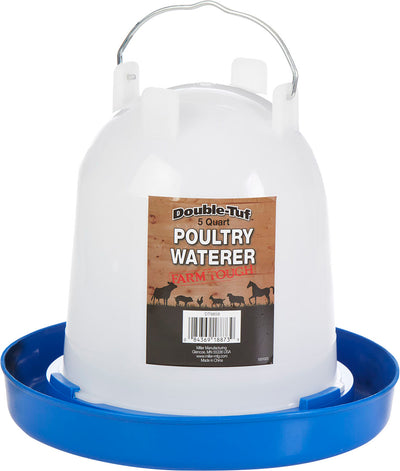 Double-Tuf Poultry Waterer