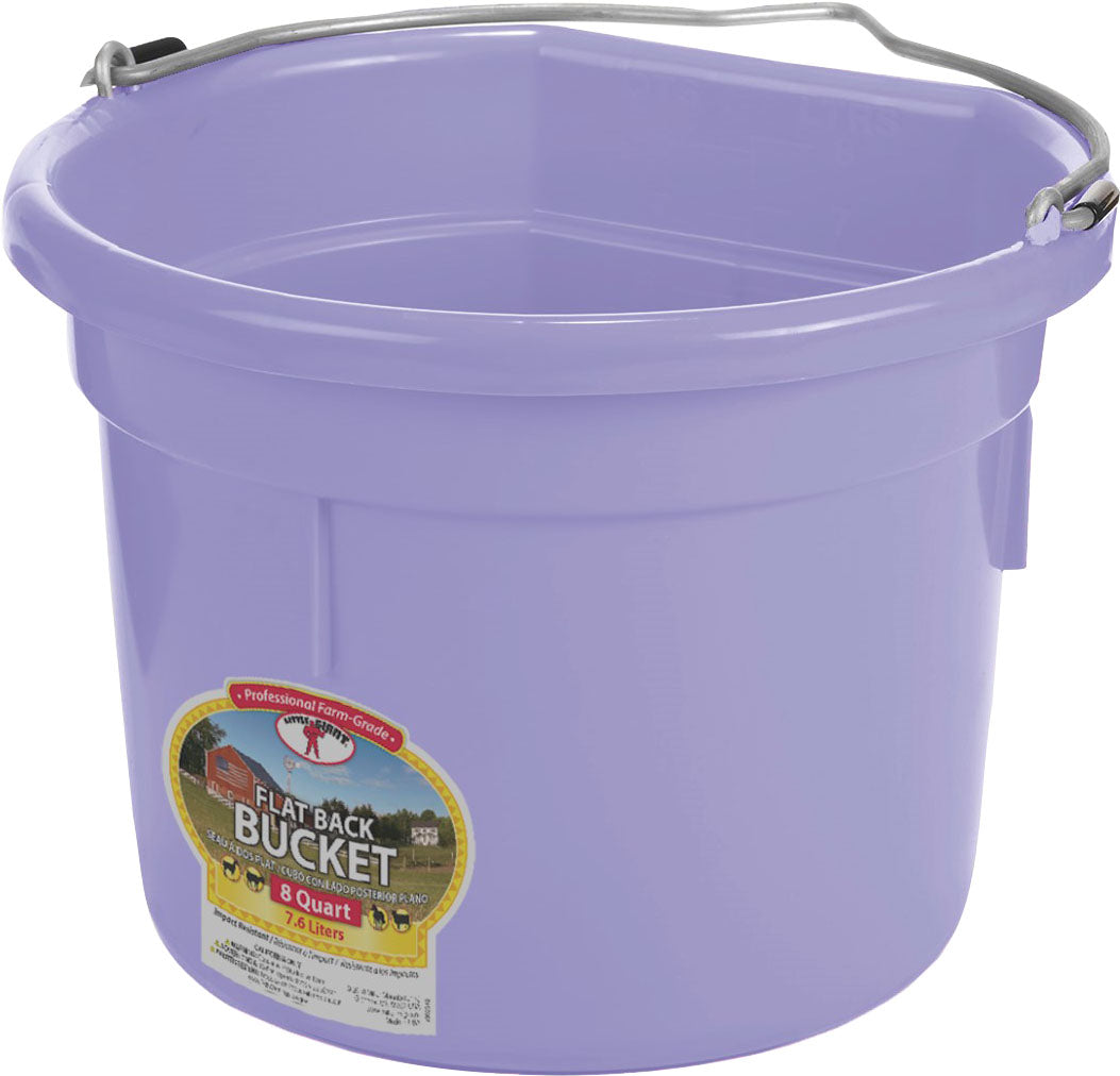 Little Giant Duraflex Plastic Flat Back Bucket