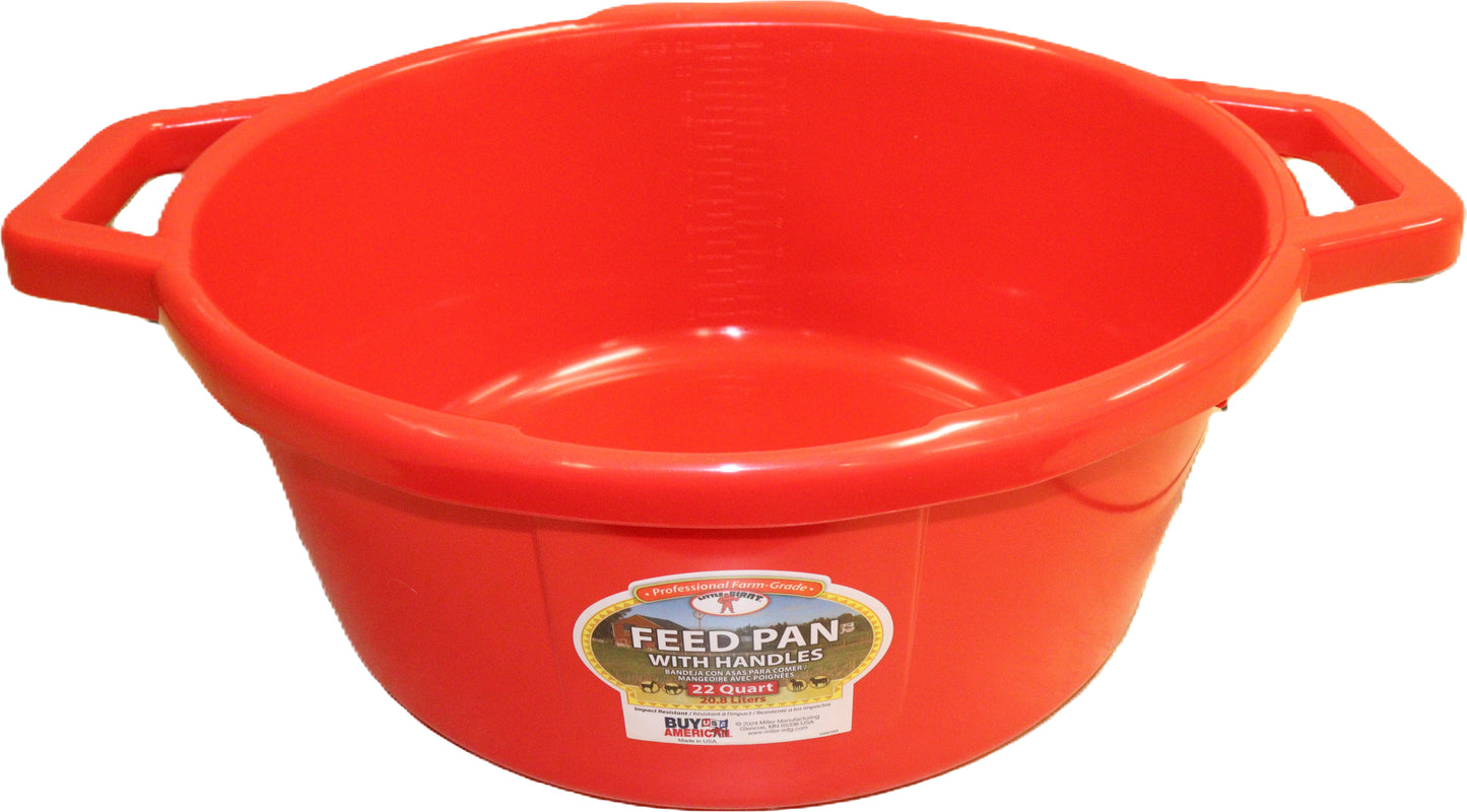 Little Giant Feed Pan With Handles