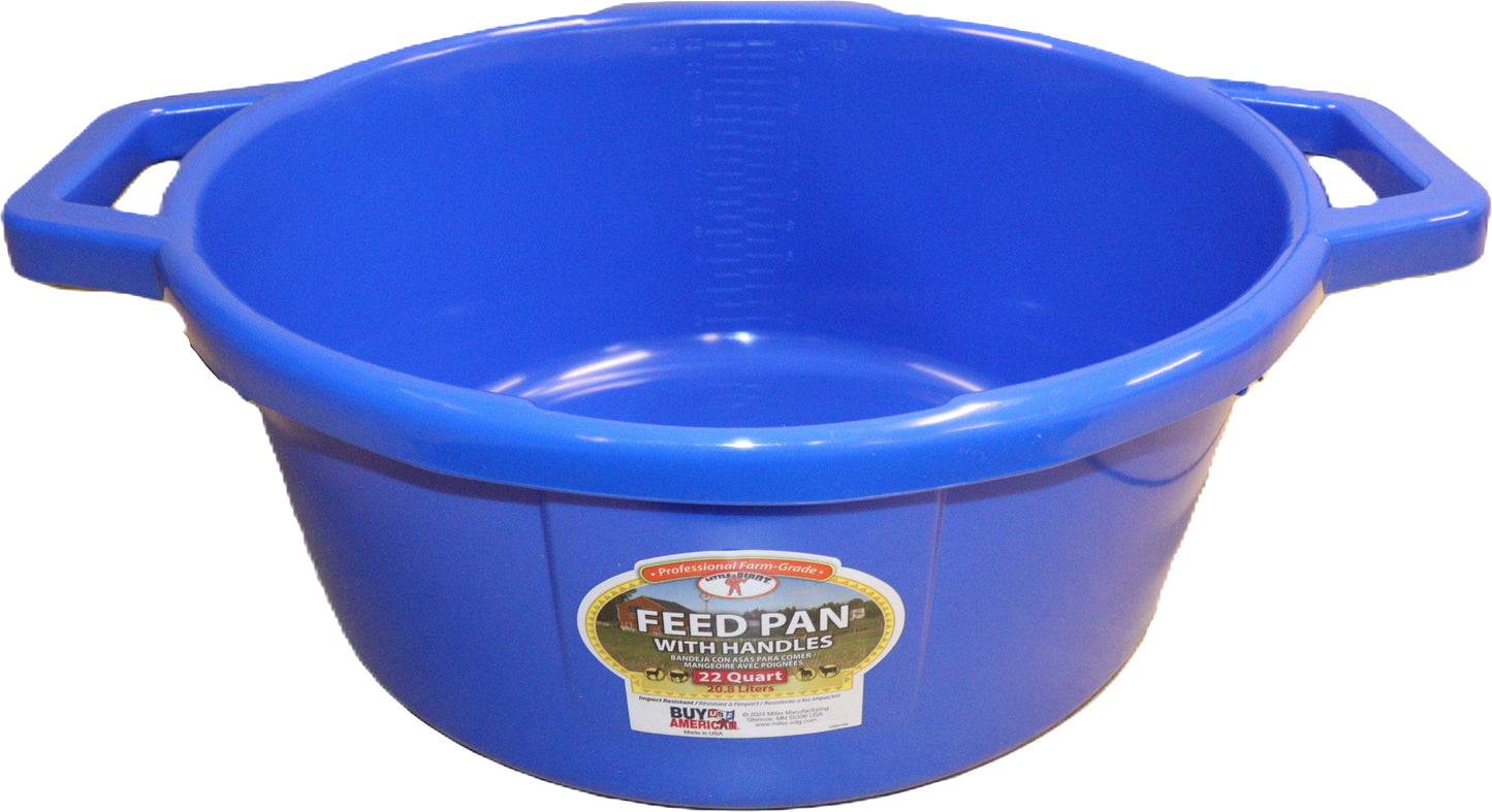 Little Giant Feed Pan With Handles
